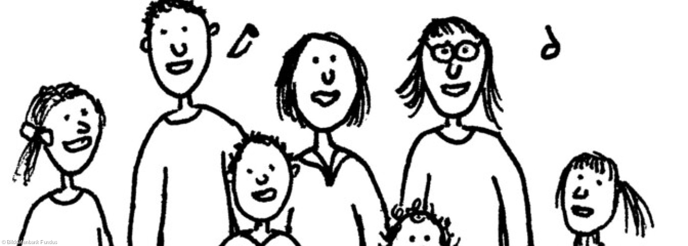 Zeichnung Kinderchor