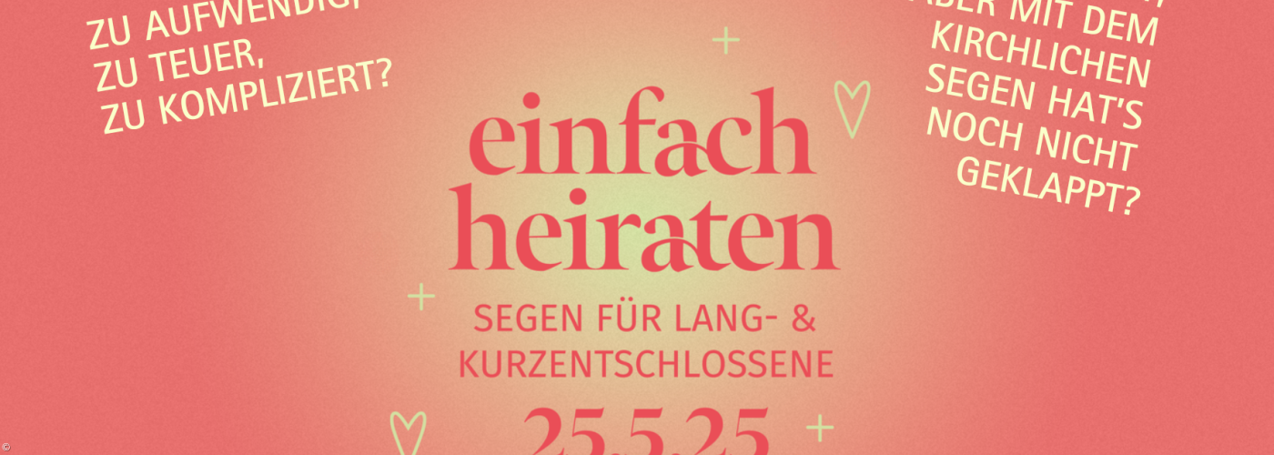 Einfach heiraten 2025
