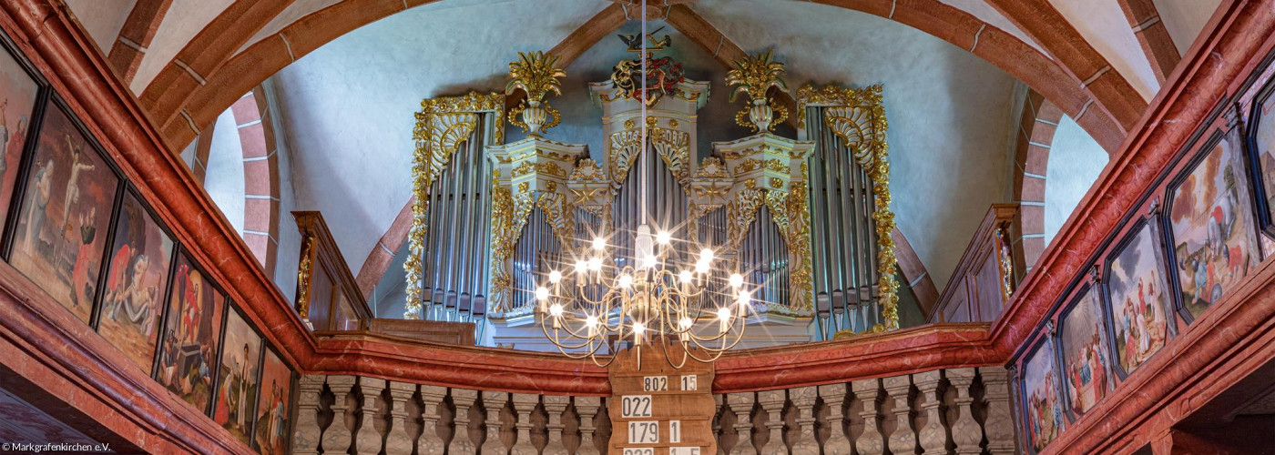 Orgelempore der Pfarrkirche zu Gattendorf