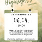 Highlights Ostern 2026
