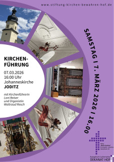 Plakat Kirchenführung