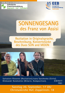 Plakat Sonnengesang