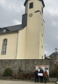 Kirchturm Trogen - Spende der SPD Trogen