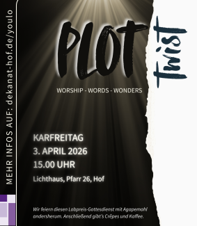 Plot Twist hell und dunkel Plakat zum Text