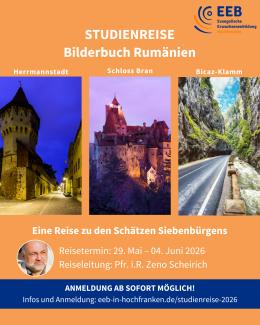 Studienreise Ausschreibungen mit Bildern aus Rumänien